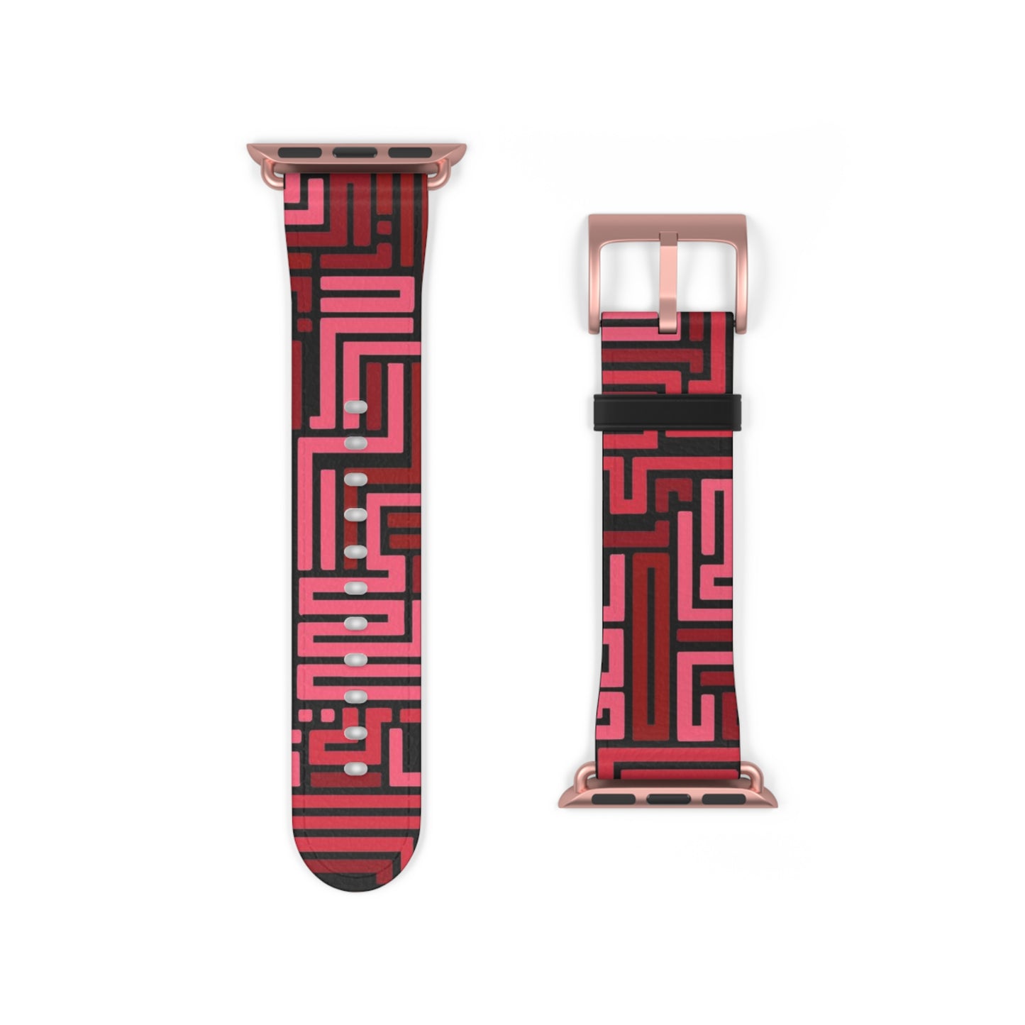 Shades of Red Watch Band