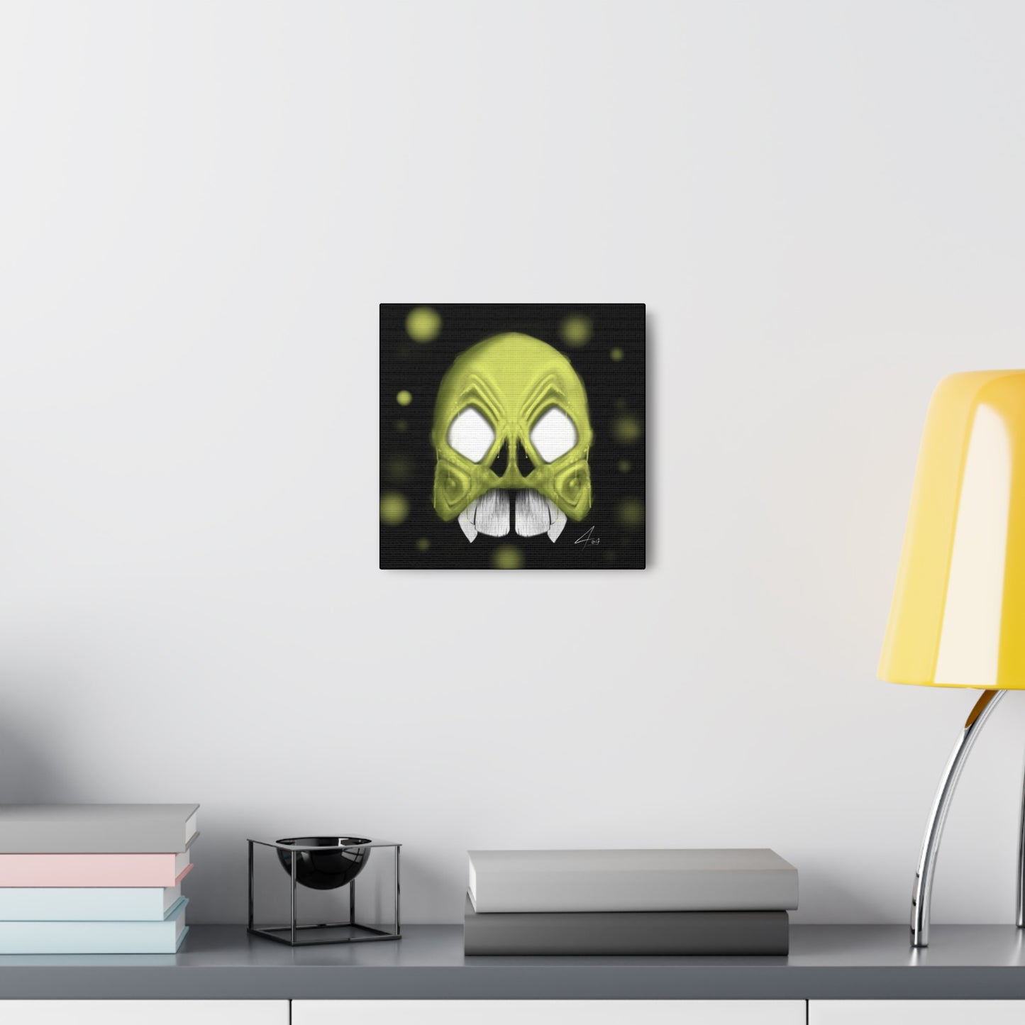 Green Creature Canvas Gallery Wraps