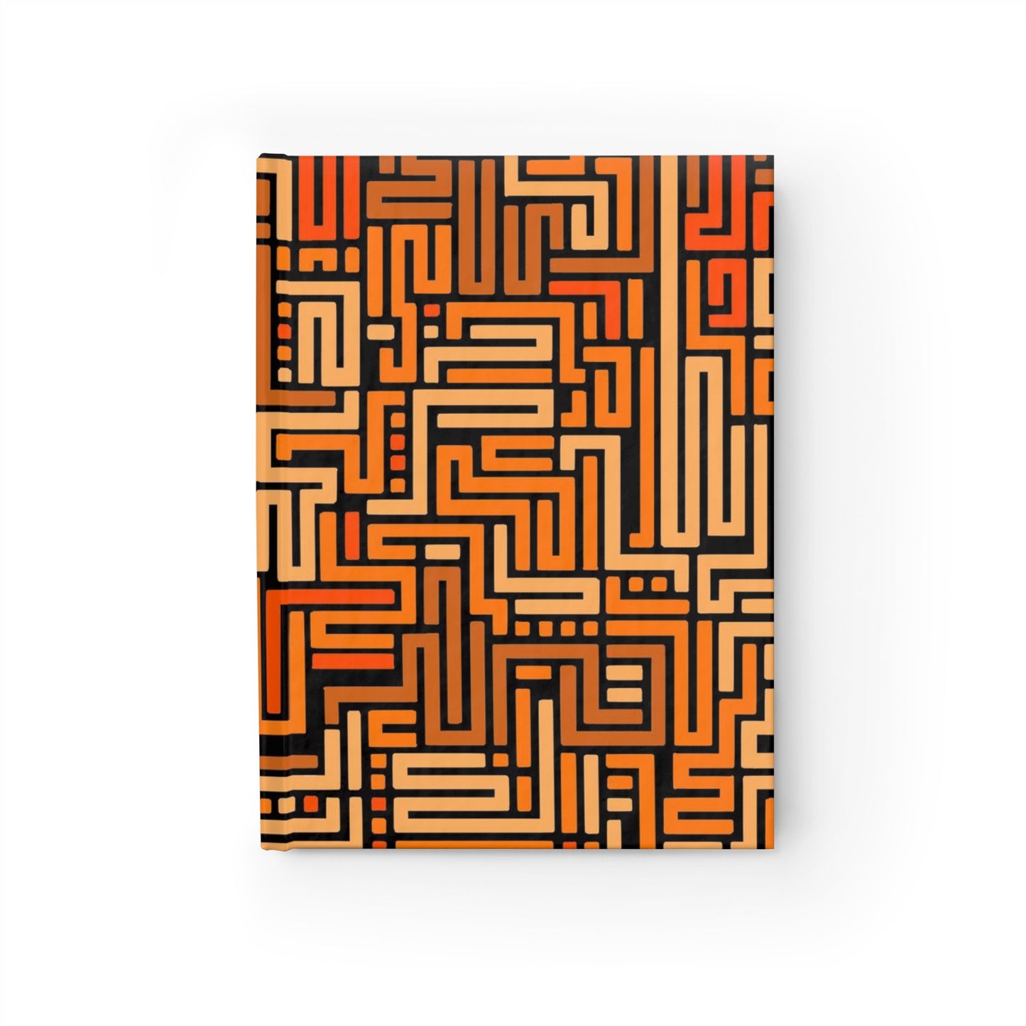 Shades of Orange Journal - Ruled Line